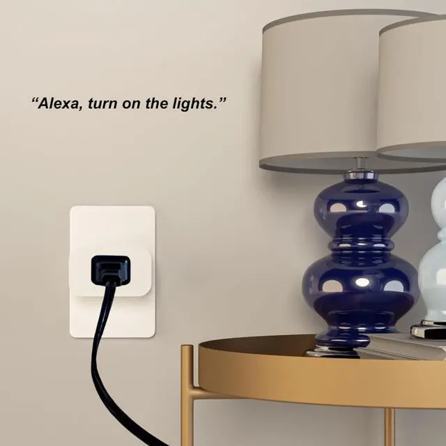 Alt view image 5 of 7 - Adarii 2.4GHz Wi-Fi 15A/1800W Smart Plug, Google Home, IFTTT, Remote, Timer, Schedule, Grouping, No Hub or Subscription, FCC Certified, White, 1 Pack