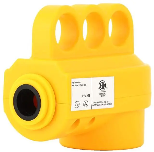 Alt view image 4 of 4 - Nema 6-50R Female Welder Receptacle, 50A 3-Prong ETL Listed Socket