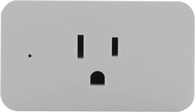 Alt view image 2 of 7 - Satco S11270 Starfish 3-Inch On/Off and Dimmer WiFi Smart Plug Outlet, Works with Siri, Alexa, Google Assistant, SmartThings, White