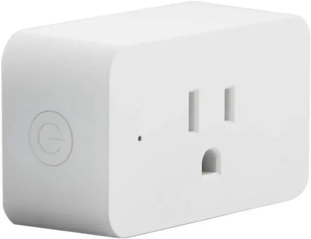 Alt view image 3 of 7 - Satco S11270 Starfish 3-Inch On/Off and Dimmer WiFi Smart Plug Outlet, Works with Siri, Alexa, Google Assistant, SmartThings, White