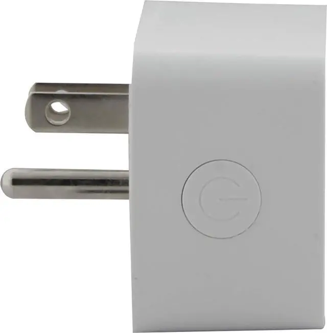 Alt view image 4 of 7 - Satco S11270 Starfish 3-Inch On/Off and Dimmer WiFi Smart Plug Outlet, Works with Siri, Alexa, Google Assistant, SmartThings, White