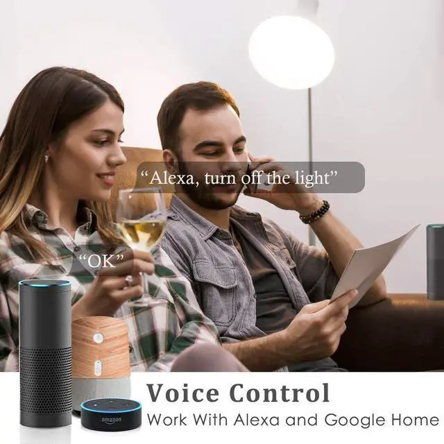 Alt view image 4 of 7 - Avatar Controls Smart Plugs Wi-Fi Outlet 4 Pack - Smart Plugs That Work with Alexa/Google Home/Smart Life, Timer ON/Off Plug, Schedule Built-in App, Mini Wireless Socket, No Hub Required