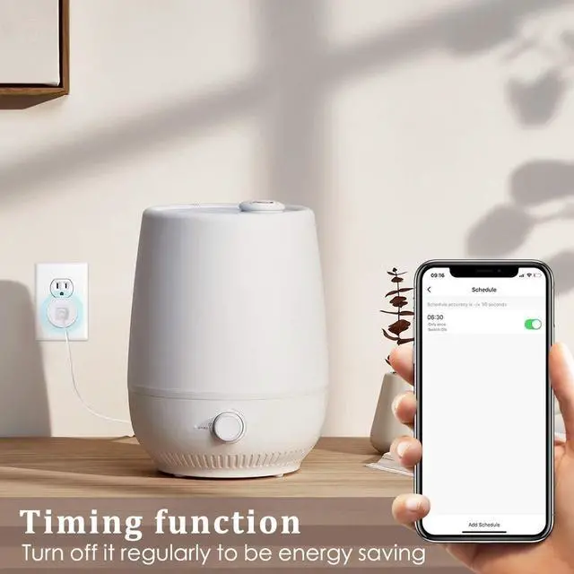 Alt view image 5 of 7 - Avatar Controls Smart Plugs Wi-Fi Outlet 4 Pack - Smart Plugs That Work with Alexa/Google Home/Smart Life, Timer ON/Off Plug, Schedule Built-in App, Mini Wireless Socket, No Hub Required