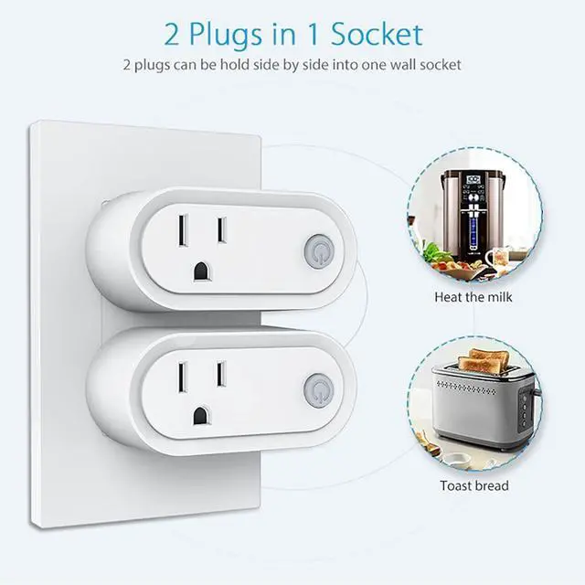 Alt view image 7 of 7 - NEO Z-Wave Plus Smart Mini Plug, Compact Z-Wave Outlet for Home Automation, Works with Smartthings, Basic On/Off Function, 500 S2