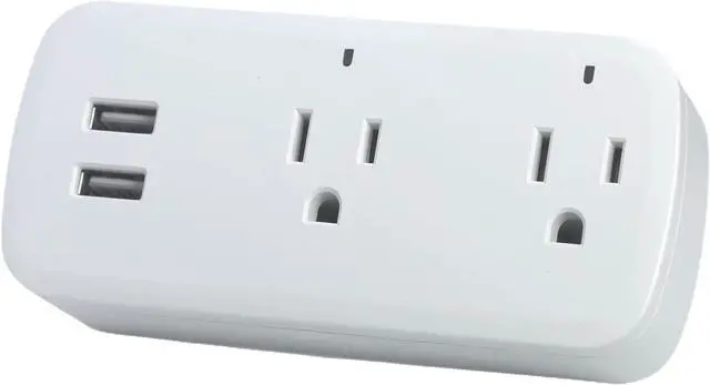 Main image of Smart Life Surge Protector Dual Mode (Support WIFI) 4 Outlet WiFi Smart Plug, WiFi, Powerful 16A 3500 Watt Output, Compatible with Alexa, Google Home, Voice Control, Smart Life and Manual App
