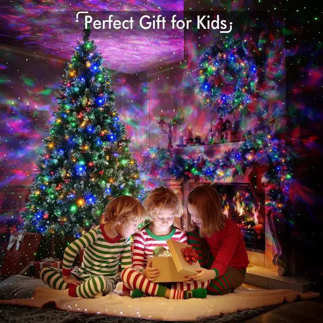 Alt view image 7 of 7 - Rossetta Galaxy Projector, Star Projector for Bedroom, Night Lights for Kids Room with White Noise, Bluetooth Speaker, Timer and Remote, Room Decor, Gifts for Girls, Boys, Adults, Christmas, Birthday