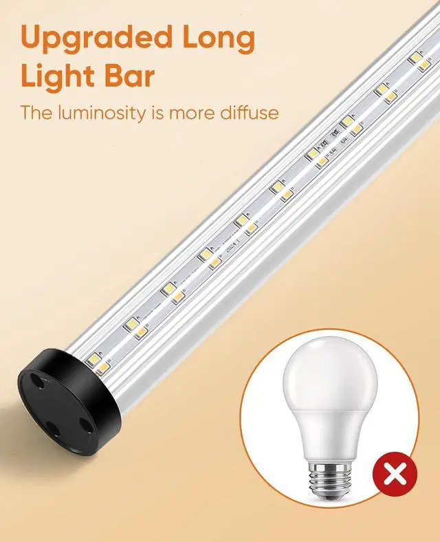 Alt view image 3 of 7 - Floor Lamp for Bedroom Living Room Office with Remote Control Modern Living Room LED 4 Color Temperature & Stepless Dimmer, Standing Elegant Lamp 3000k-7000k (Square-Pale Yellow)