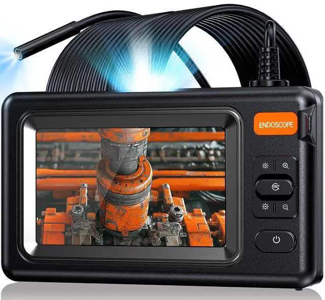 Main image of Endoscope Camera with Light,Anhendeler Borescope, IP67 Waterproof Endoscope, 1080P HD Inspection Camera, Borescope Camera with Light, Snake Camera, 16.5ft Endoscope Camera, Gadgets for Men (16.5FT)