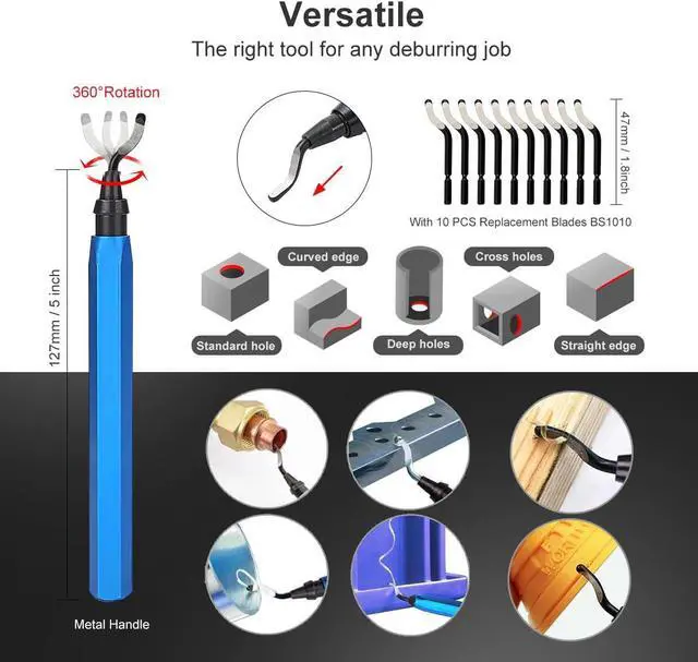 Alt view image 4 of 7 - 82 Pcs 3D Printer Tool Kit with Case, 3D Printing Tools with Accessories of Deburring Tool, Nozzle Cleaning Kit, Screwdriver Kit, Tube Cutter for 3D Print Removing, Cleaning, Finishing, Carving