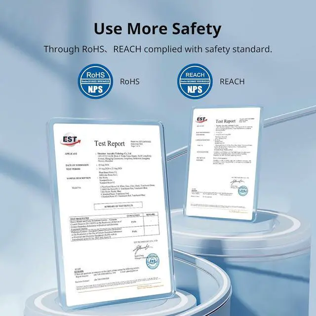 Alt view image 7 of 7 - ANYCUBIC 3D Printer Resin with Low Odor and Safety, 405nm UV Plant-Based Rapid Resin 2.0 with High Precision and Quick Curing for LCD 3D Printing (Grey, 1000g)