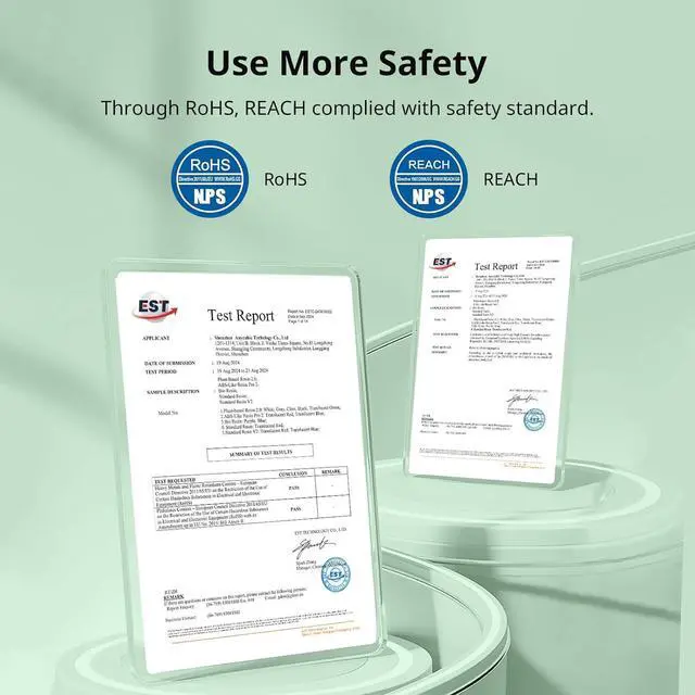 Alt view image 6 of 7 - ANYCUBIC 3D Printer Resin 2.0, 405nm Plant-Based Rapid Resin 2.0, Low Odor, Photopolymer Resin for LCD 3D Printing,1kg Grey