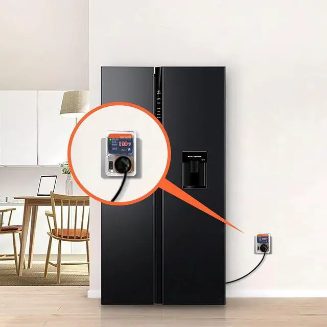 Alt view image 6 of 7 - [ETL Listed] BXST Single Outlet Surge Protector for Refrigerators Voltage Protector for Home Appliance Delay Protection Electronic Surge Protector for Fridge TV Air Conditioners 120V 15A 1800Watts