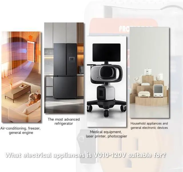 Alt view image 7 of 7 - [ETL Listed] BXST Single Outlet Surge Protector for Refrigerators Voltage Protector for Home Appliance Delay Protection Electronic Surge Protector for Fridge TV Air Conditioners 120V 15A 1800Watts