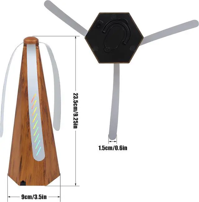 Alt view image 2 of 7 - 3 PCS Fly Fan for Tables Fan Fly Portable Wood Grain Table Fan,for Outdoor