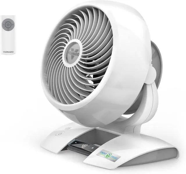 Main image of Vornado 5303DC Energy Smart Small Air Circulator Fan with Variable Speed Control, white, Medium