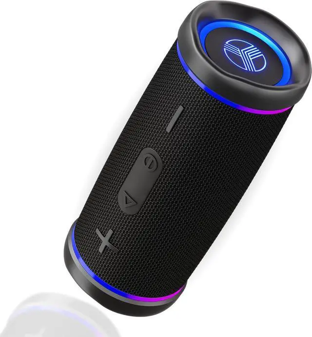 Main image of TREBLAB HD77 Bluetooth Speaker - Powerful 360° Sound with Impactful Bass, 30W Portable Wireless Audio, 20H Battery, IPX7 Waterproof, TWS Stereo, Shockproof Design for Outdoor, Beach, Pool, Jobsite