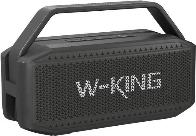 Alt view image 4 of 7 - W-KING Portable Loud Bluetooth Speaker, 100W Max Waterproof Outdoor Speakers Bluetooth Wireless, IPX6 Party Big Large Speaker Boombox, 60W Exlarge Deep Bass Passive Radiator/40H/Power Bank/TF/AUX/EQ