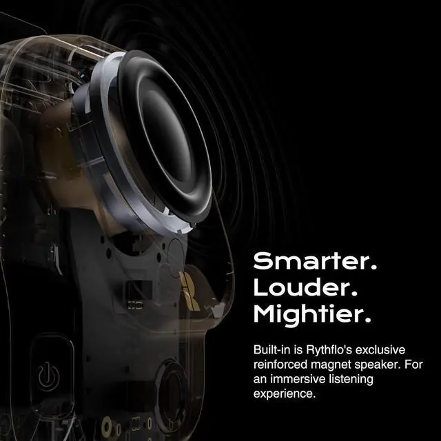 Alt view image 3 of 6 - Wearable Bluetooth V5.3 Speaker, 30H Working Time Clip-On Wireless Jobsite Water-Resistant Portable Speaker, Built-in ENC Mic for Hands-Free Music/Calls, IPX7 Waterproof, TWS Portable Speaker
