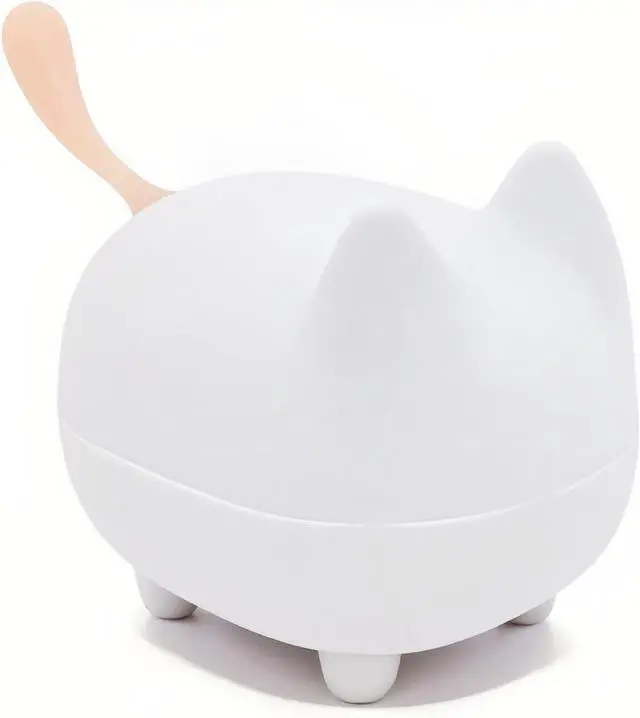 Main image of gingo Kitty Speaker Bluetooth Portable Mini Wireless Speaker with Clarity Stereo, Built-in Mic, Super Bass, Powerful Rich Room-Filling Sound, Cute Pet Subwoofer in White