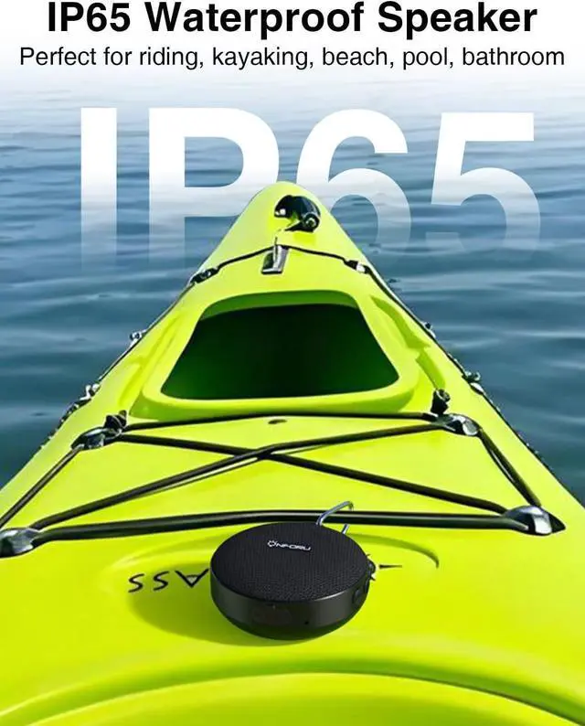 Alt view image 6 of 7 - Onforu Portable Bluetooth Speaker for Bike, IP65 Waterproof Mini Outdoor Shower Travel Speakers, Bike Accessories Wireless Bicycle Speaker with Loud Sound for Riding, Ideal Gift