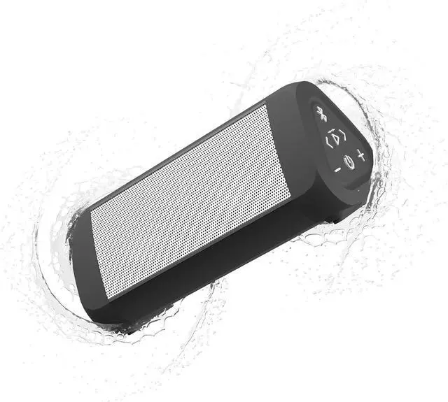 Main image of OontZ Ultra Portable Bluetooth Speaker 5.0 - IPX7 Waterproof, 14W Enhanced Sound, 20-Hr Battery, 100ft Wireless Range, Deep Bass and Clear Audio, Durable Shower Speaker for Pool or Beach (White)