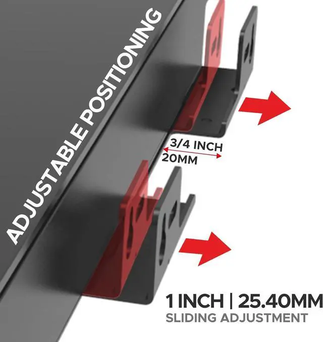 Alt view image 6 of 7 - Sound Bass TV Speaker Wall Mount Bracket | Compatible with Bose TV Speaker Soundbar Only | Complete with Full Mounting Hardware Kit | Only Suitable for Bose TV Speaker Sound Bar | UK Design
