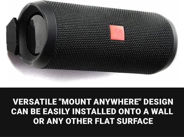 Alt view image 4 of 7 - Spartan Mounts Compatible with JBL Flip 5 Bluetooth Speakers | Low Profile Wall Mount Anywhere Design for Home, Office, Studio, Garage, Dorm, Patio, Auto, Boat, Golf Cart | Made in USA