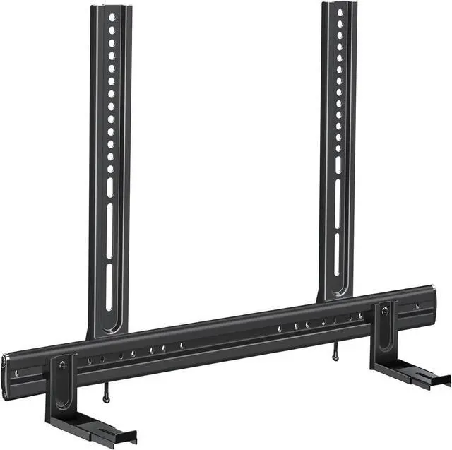 Main image of Mounting Dream Soundbar Mount, Heavy Duty Soundbar Wall Mount for Most Sound Bars With Hole/Without Hole Up to 26.5 LBS, Soundbar Bracket Height Adjust, No-Slip Base Holder Extends 3.44-6.06, MD5428