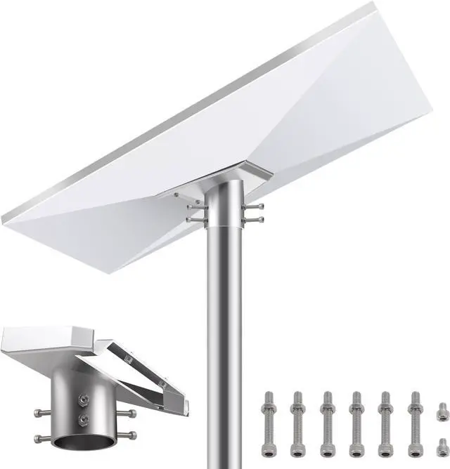 Main image of Heavy Duty Starlink Gen 3 Pipe Adapter, Starlink V4 Pole Adapter Mount,Star Link Gen3 Mount,Star Link Gen 3 Pole Mounting Kit, Adjustable Mounting Kits for StarLink Roof, Wall, RV Installation