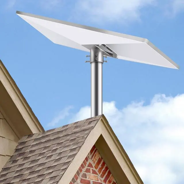 Alt view image 7 of 7 - Heavy Duty Starlink Gen 3 Pipe Adapter, Starlink V4 Pole Adapter Mount,Star Link Gen3 Mount,Star Link Gen 3 Pole Mounting Kit, Adjustable Mounting Kits for StarLink Roof, Wall, RV Installation