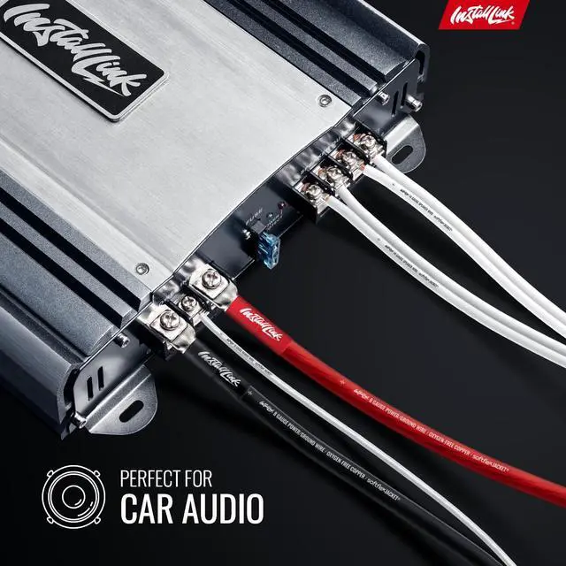 Alt view image 2 of 7 - Install Link 14 Gauge Speaker Wire (White) for Car, Home or RV Audio Cable, 100ft, CCA