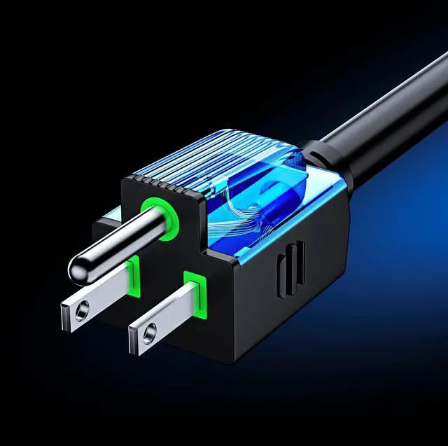 Alt view image 3 of 7 - Extension Cord 50 Feet, SJTW Extension Cord with Multiple Outlets, 14 Gauge (Black) ETL Listed