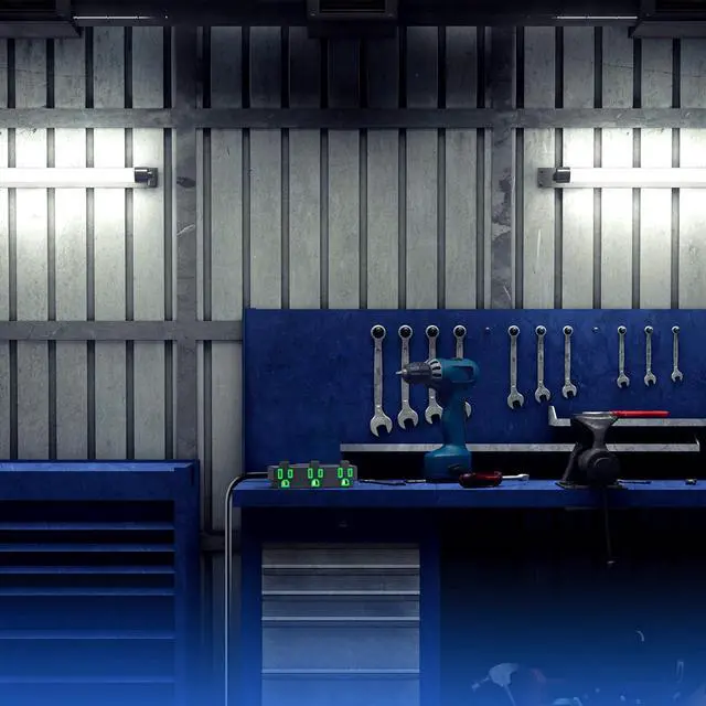 Alt view image 6 of 7 - Extension Cord 50 Feet, SJTW Extension Cord with Multiple Outlets, 14 Gauge (Black) ETL Listed