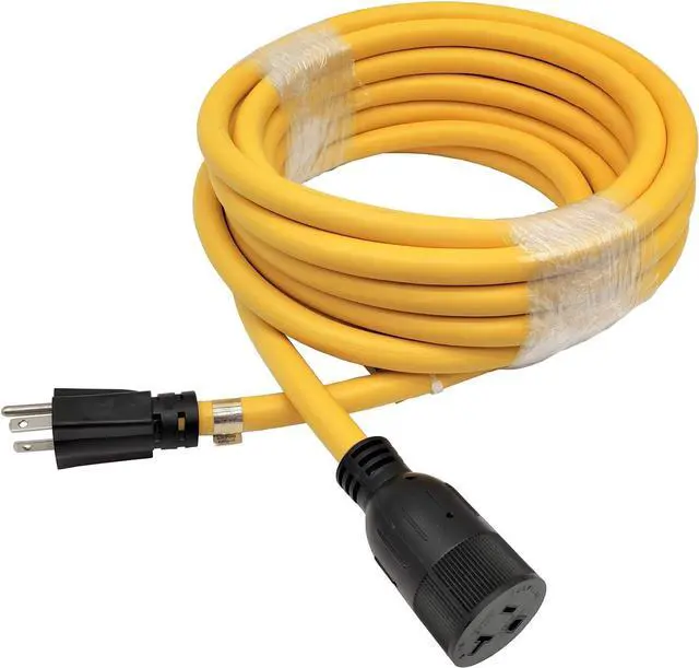 Alt view image 4 of 5 - Parkworld NEMA 5-20 Extension Cord 5-20P to 5-20R (T Blade Female Also for 5-15R Adapter) 125V, 20A, 2500W (25FT)