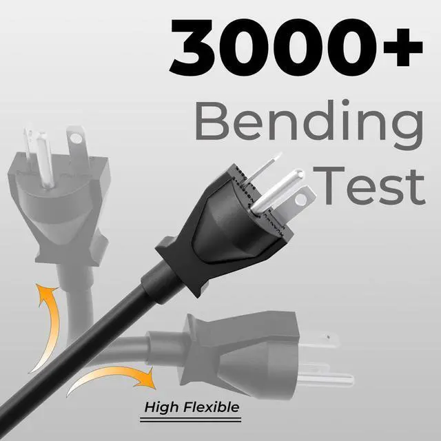 Alt view image 4 of 7 - 10FT 12 Gauge Heavy Duty Durable NEMA 6-20P/NEMA 6-15/20R T-Blade Cord with LED Indicator Indoor/Outdoor Extension Cords, 20 Amps 250Volts YODOTEK