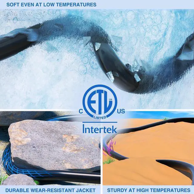 Alt view image 4 of 7 - Nilight 50FT EV Dryer Extension Cord 4 Prong 30 Amp NEMA 14-30P 14-30R Old Cable Heavy Duty 10 Gauge Pure Copper Wire UL Listed 125/250V for Level 2 Using