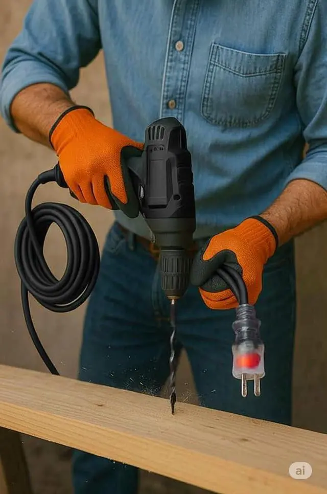 Alt view image 4 of 7 - 100 ft Extension Cord 10/3  10 Gauge Outdoor Heavy Duty Power Cable, 15 Amp 1875W, Waterproof SJTW with Lighted End, 3-Prong, Indoor/Outdoor Extreme Weather Use Flexible & Durable