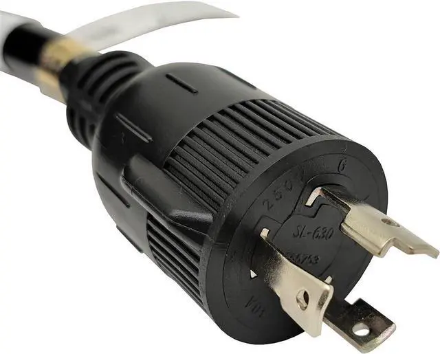 Alt view image 2 of 4 - Parkworld NEMA L6-30 Extension Cord, Locking 3-Prong, 30 AMP, 250 Volts, 7500 Watts (36FT)