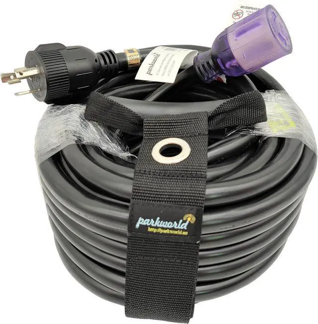Alt view image 4 of 4 - Parkworld NEMA L6-30 Extension Cord, Locking 3-Prong, 30 AMP, 250 Volts, 7500 Watts (36FT)