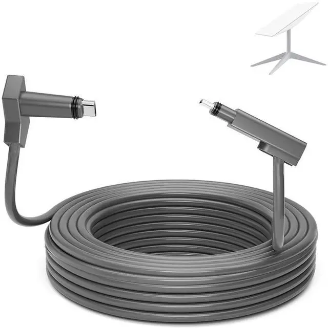 Main image of CHGRNLF Gen 2 Cable for Starlink 30FT, Replacement Cable for Star Link V2 Standard Actuated Kit Waterproof Grey