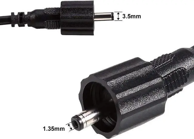 Alt view image 2 of 3 - ALOVECO 2 PCS Power Extension Cord, 6.5ft/2M per Cord, 3.5 x 1.35mm DC Extension Wire, IP65 Waterproof, Perfect for Daisy Chain Wiring LED Landscape Lights