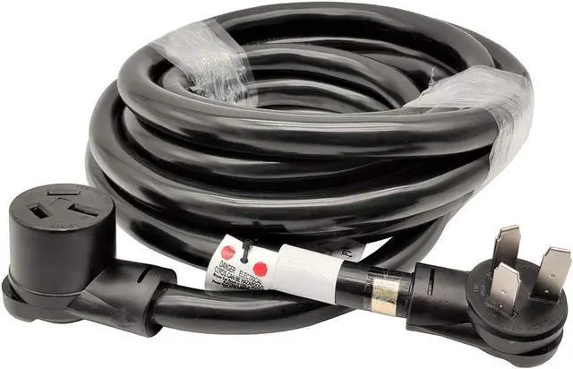 Alt view image 4 of 4 - Parkworld Industrial Range, Stove, Oven 10-50 Extension Cord, 10-50P to 10-50R, 3-Prong, 50 AMP, 250 Volts, 12500 Watts (20FT)