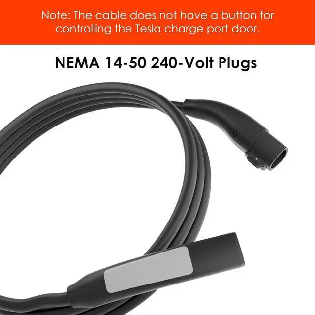 Alt view image 6 of 7 - 48A Tesla Extension Cord, 20ft, Compatible with Models 3/Y/S/X, Flexible & Durable, 1-Pack EV Charger Accessory, Tesla Charger Not Included