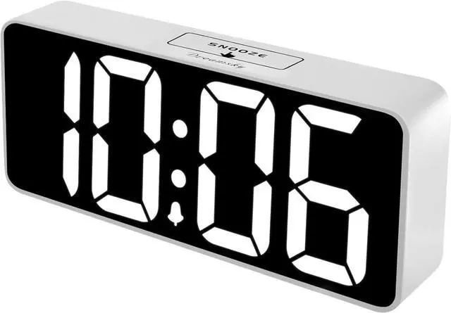 Main image of DreamSky Large Digital Alarm Clock Big Numbers for Seniors & Visually Impaired, 9 Inches Electric Clocks for Bedroom, Jumbo Display Fully Dimmable Brightness, USB Ports, Adjustable Alarm Volume