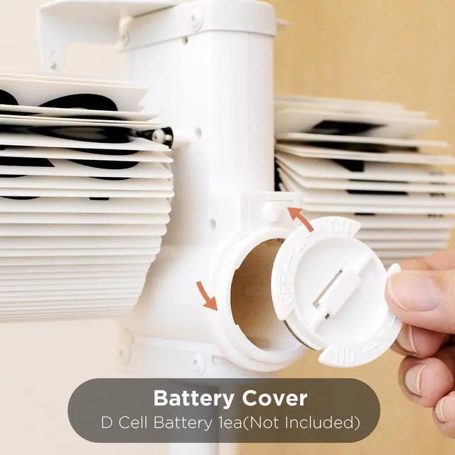 Alt view image 4 of 6 - mooas Classic Modern Wood Big Flip Desk Clock (Black), Retro Vintage Analog Design Auto Flip Clock Table Clock Large Number Battery Powered, Ideal for Home Office School Hotel Café