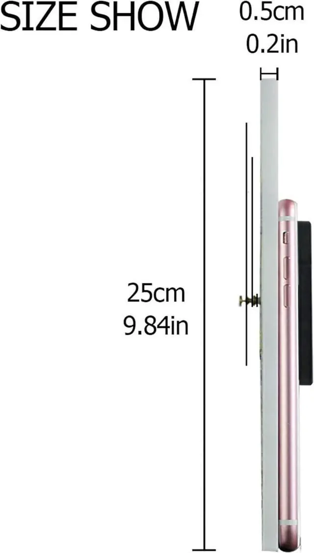 Alt view image 2 of 7 - Silent Wall Clock for Bathroom Decorarion, Battery Powered No Ticking 10 Inch Round Small Plastic Horloge for Home, Living Room