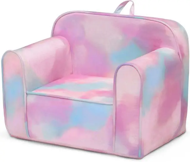 Alt view image 6 of 6 - Delta Children Cozee Chair for Kids for Ages 18 Months and Up, Tie Dye