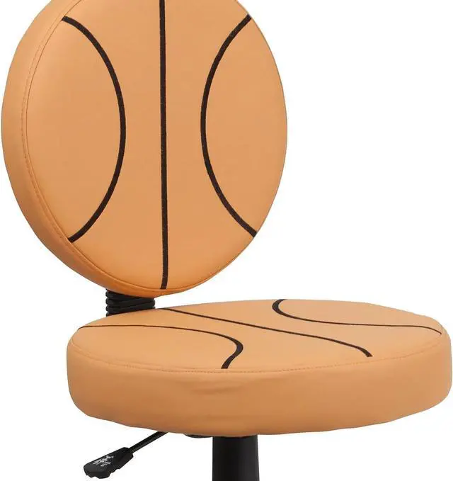 Alt view image 4 of 5 - Flash Furniture Brandon Basketball Swivel Task Office Chair