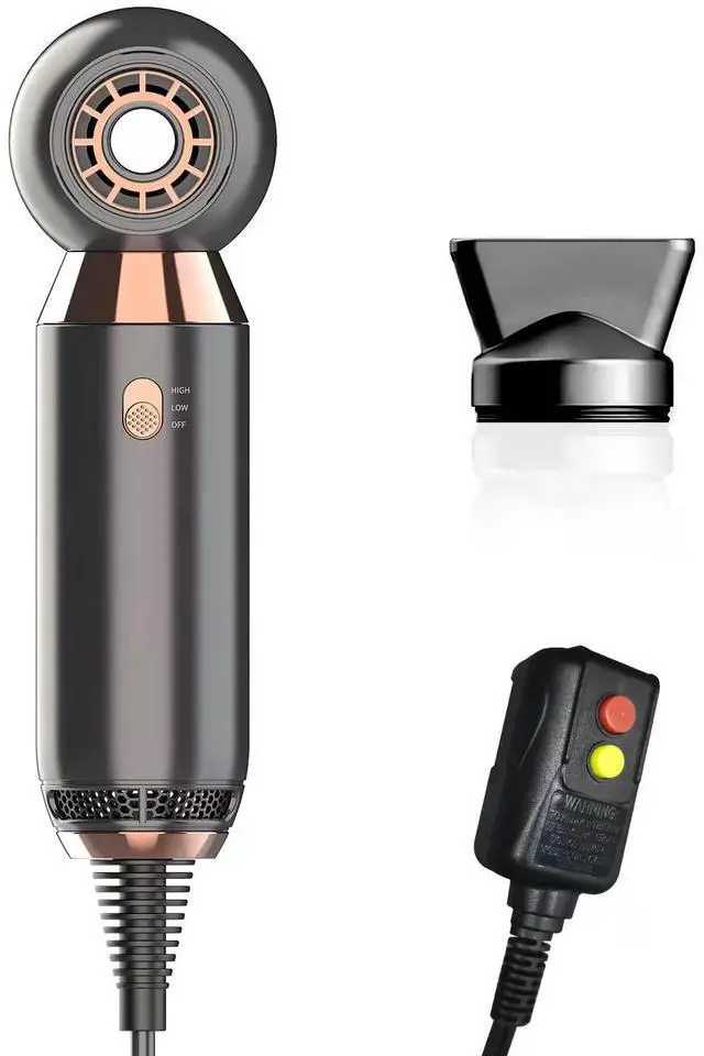 Main image of Portable Hair Dryer - 800W Constant Heat Control Hairdryer Protect Hair, with ALCI Safety Plug High Airflow Lightweight Mini Blow Dryer for Home Hotel and Travel