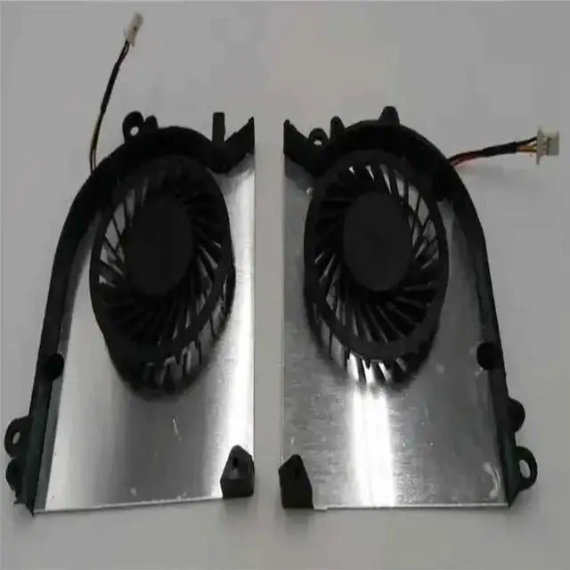Alt view image 3 of 3 - JAENFONG FOR Laptop CPU AND GPU Cooling Fan For GS60 PAAD06015SL 0.55A 5VDC N293 PAAD06015SL 0.55A 5VDC N294